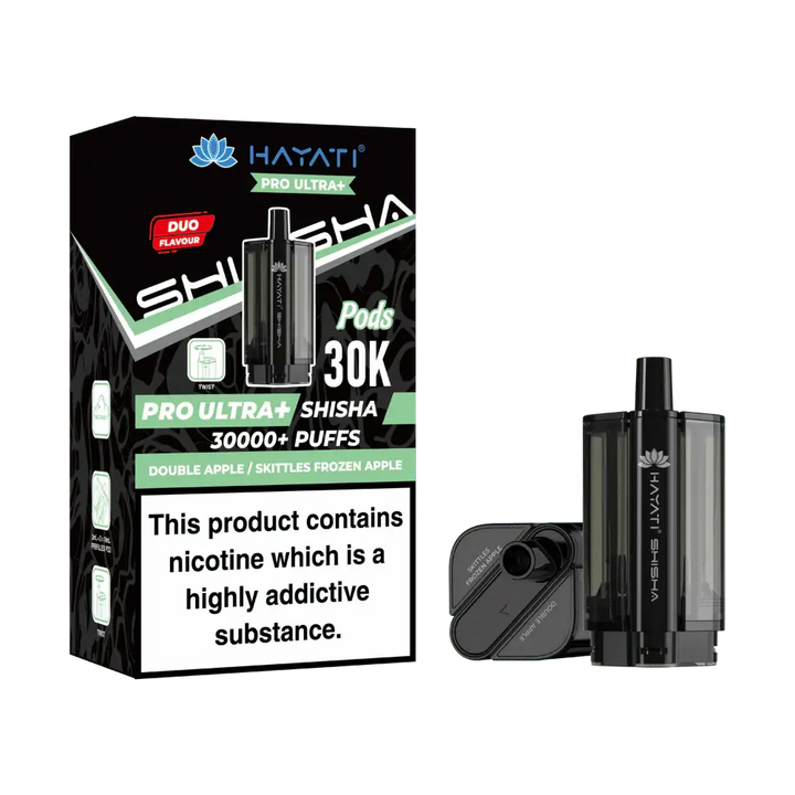 Hayati® Pro Ultra+ Shisha 30000+ Pod (5mg)