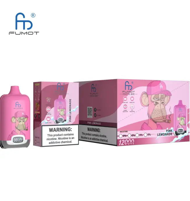 Fumot® RandM 12000 Digital Box Vape (20mg)