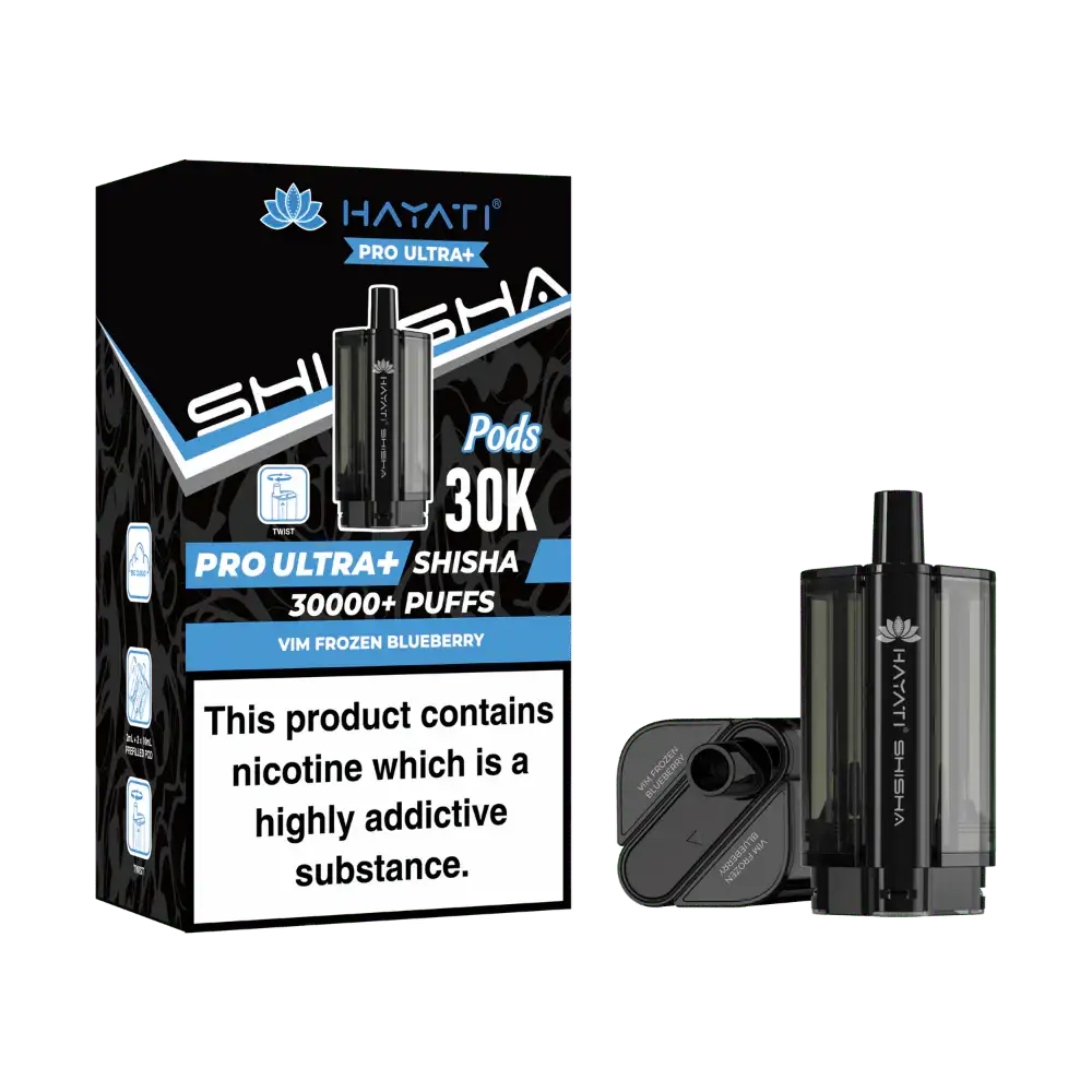 Hayati® Pro Ultra+ Shisha 30000+ Pod (5mg)