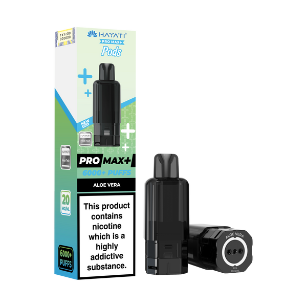 Hayati Pro Max+ 6K Prefilled Pods 20mg | UK Duty Stamped