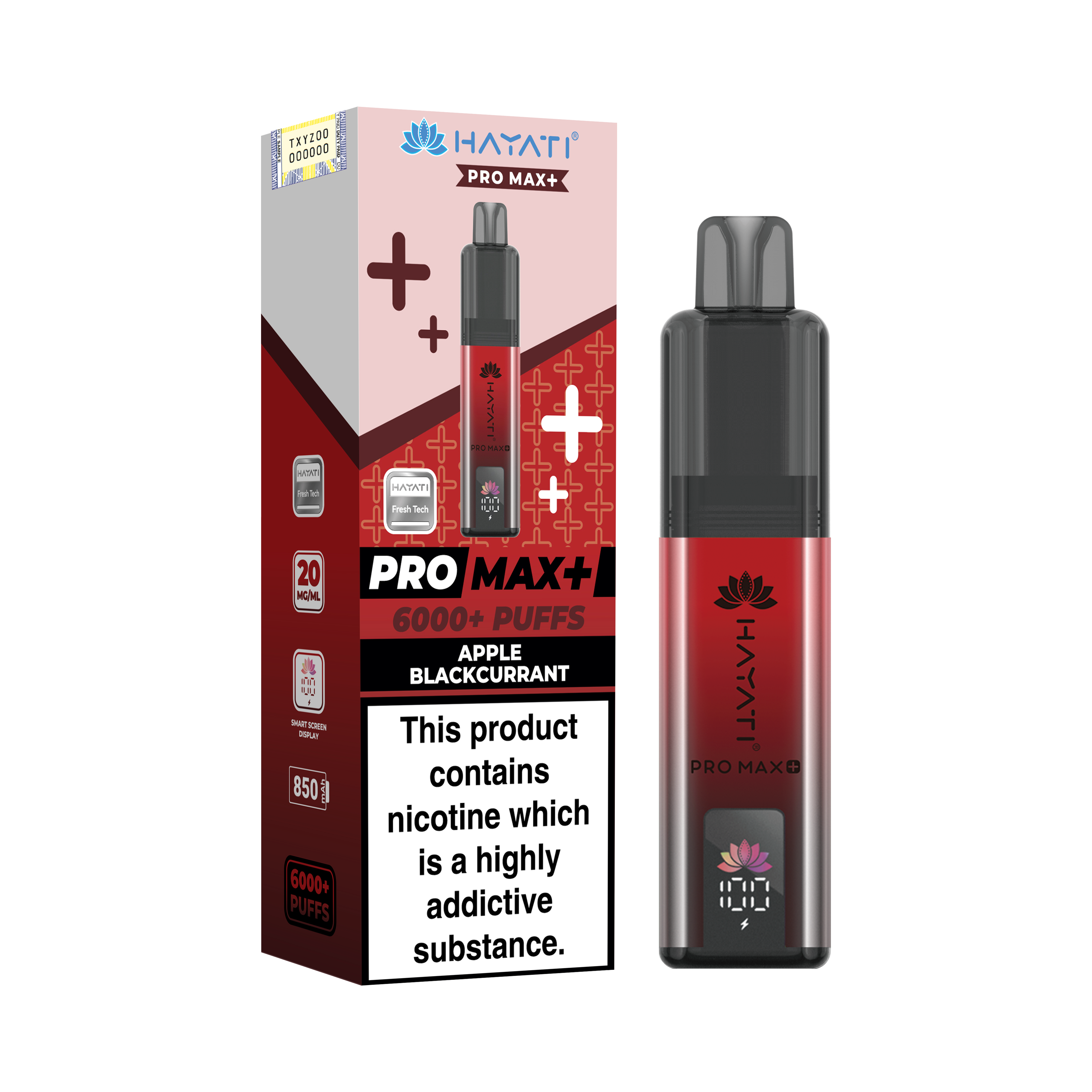 Hayati Pro Max+ 6K Prefilled Pod Kit 20mg | UK Duty Stamped