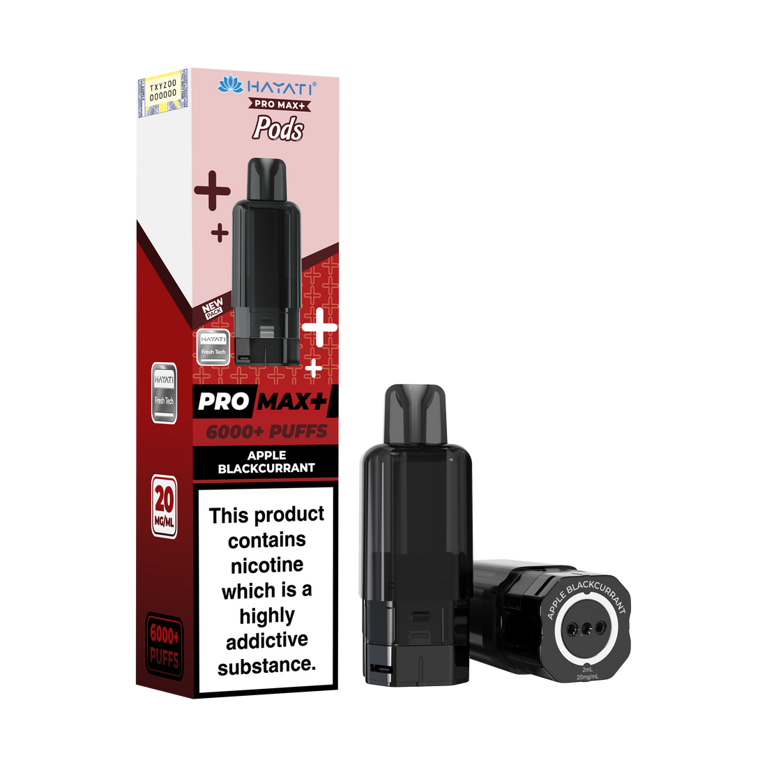 Hayati Pro Max+ 6K Prefilled Pods 20mg | UK Duty Stamped