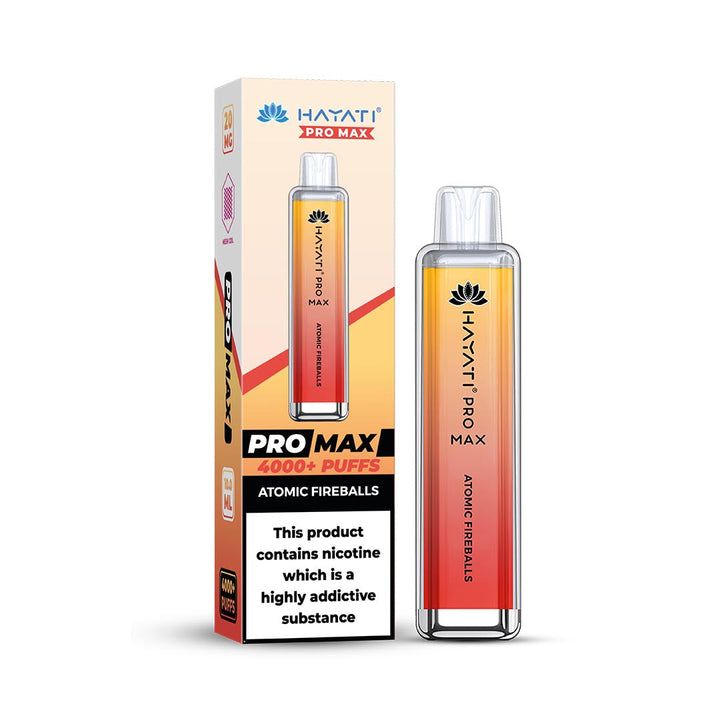 Hayati® Pro Max Disposable 4000+ Vape Kit (0mg)
