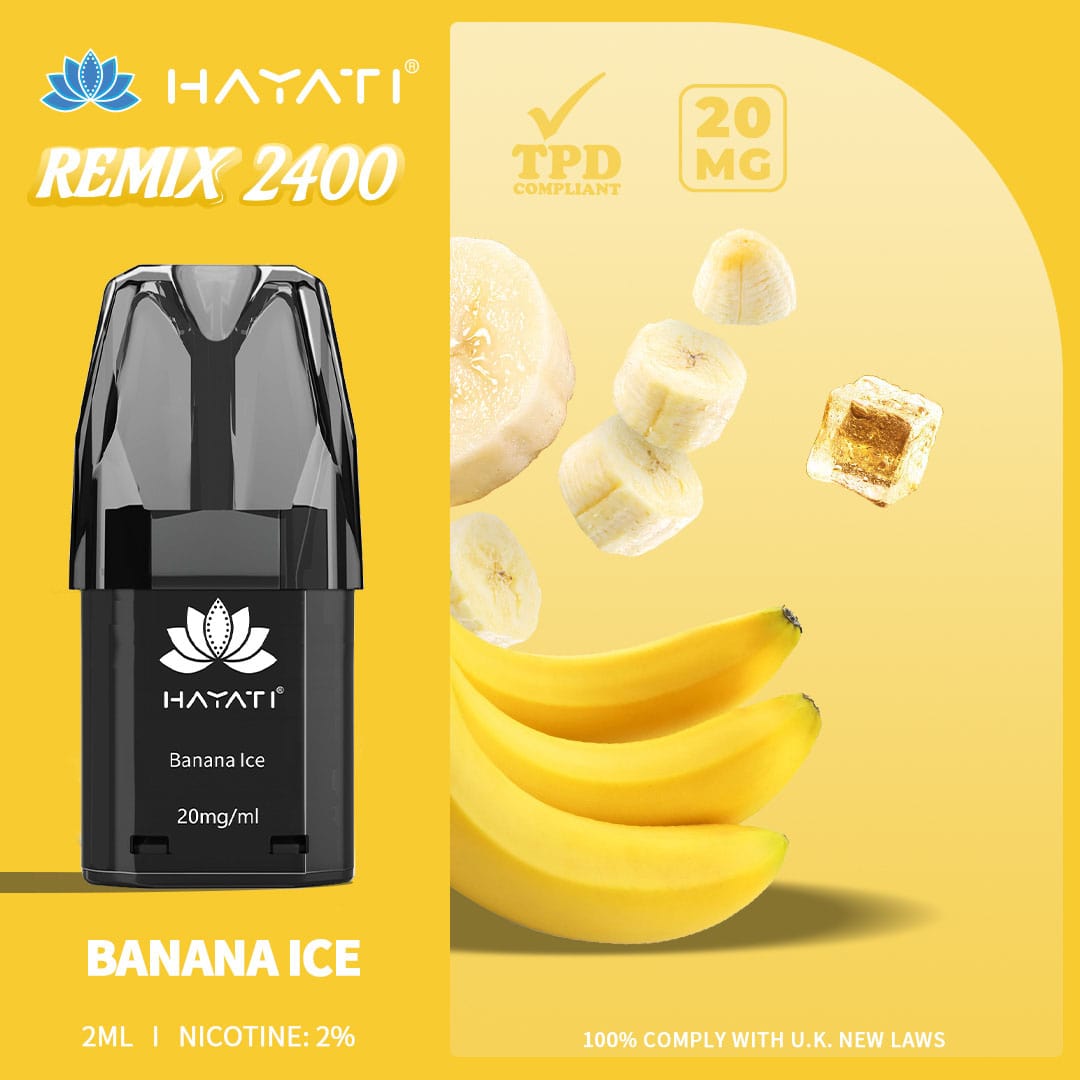 Hayati® Remix 2400 Pods (20mg)