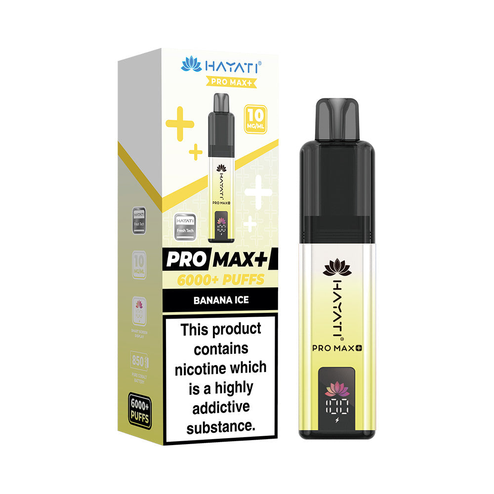 Hayati® Pro Max+ 6000+ (10mg) Vape Kit