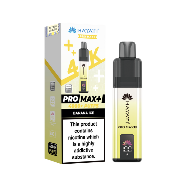 Hayati Pro Max+ 4K Prefilled Pod Kit 20mg | UK Duty Stamped