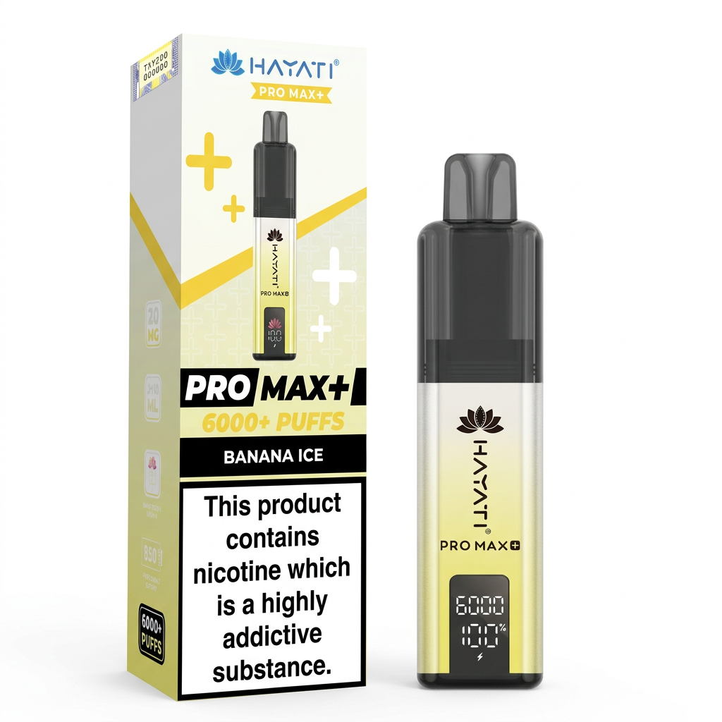 Hayati Pro Max+ 6K Prefilled Pod Kit 20mg | UK Duty Stamped