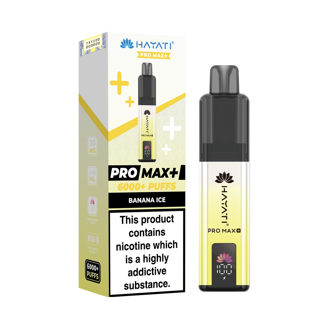 Hayati Pro Max+ 6K Prefilled Pod Kit 20mg | UK Duty Stamped
