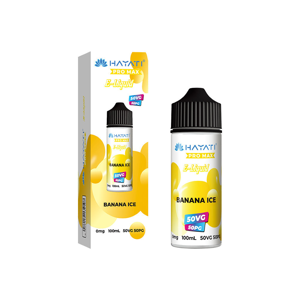Hayati® Pro Max Shortfill 100ml 50VG/50PG (0mg)