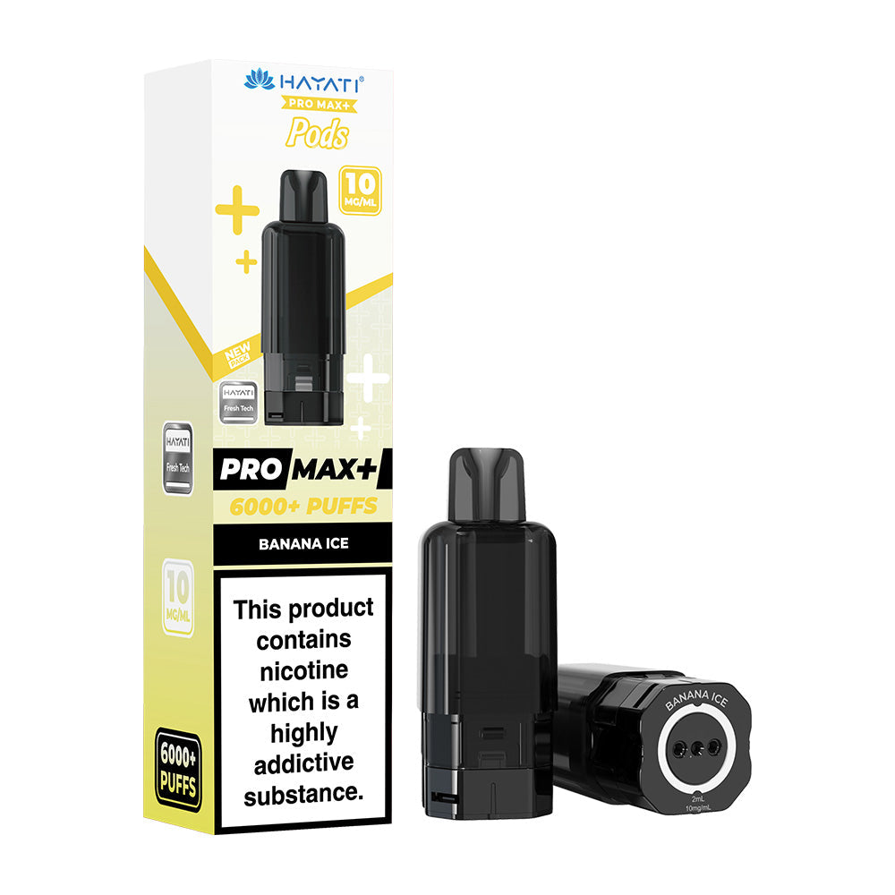 Hayati® Pro Max+ 6000+ (10mg) Pods