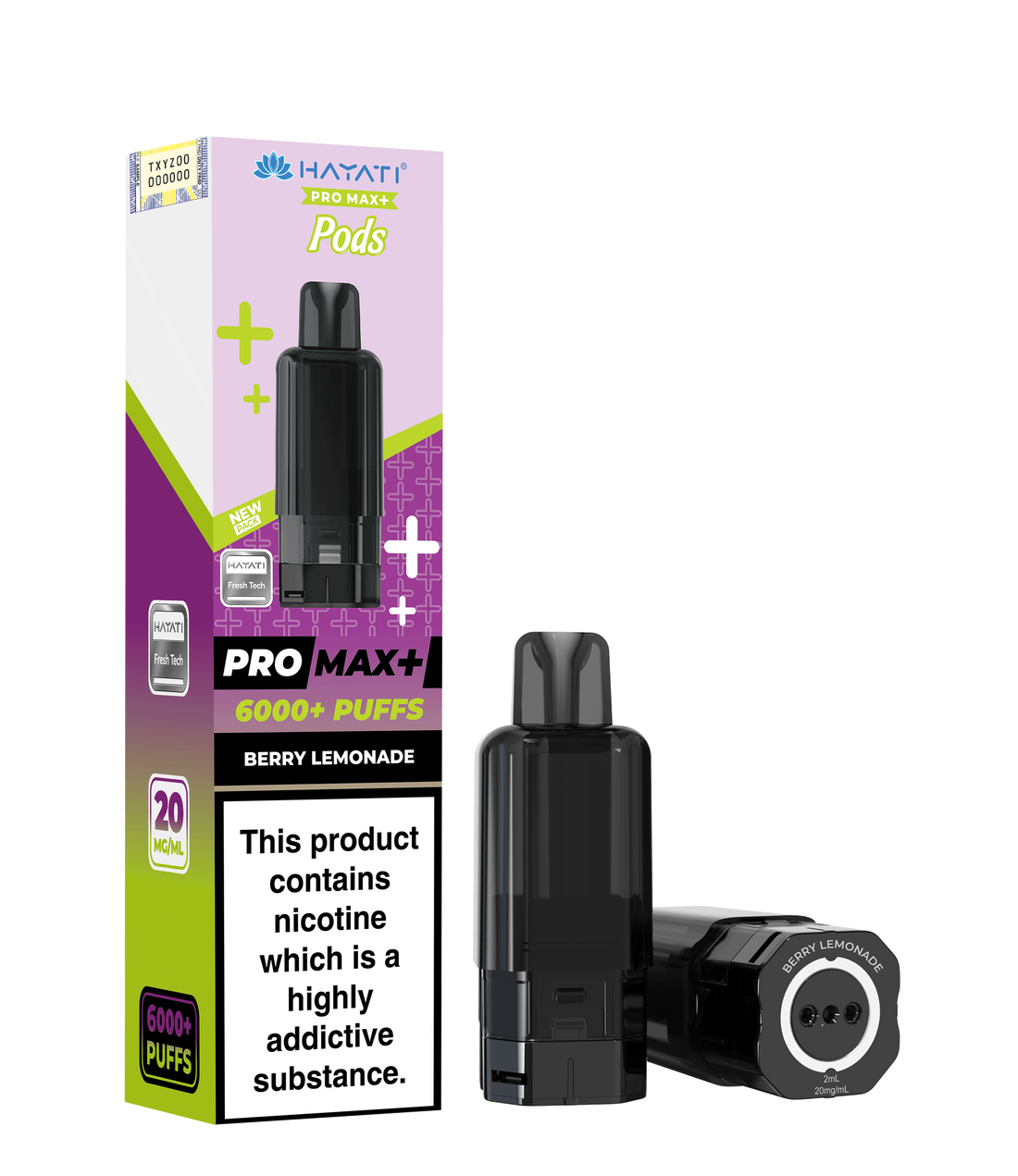 Hayati Pro Max+ 6K Prefilled Pods 20mg | UK Duty Stamped