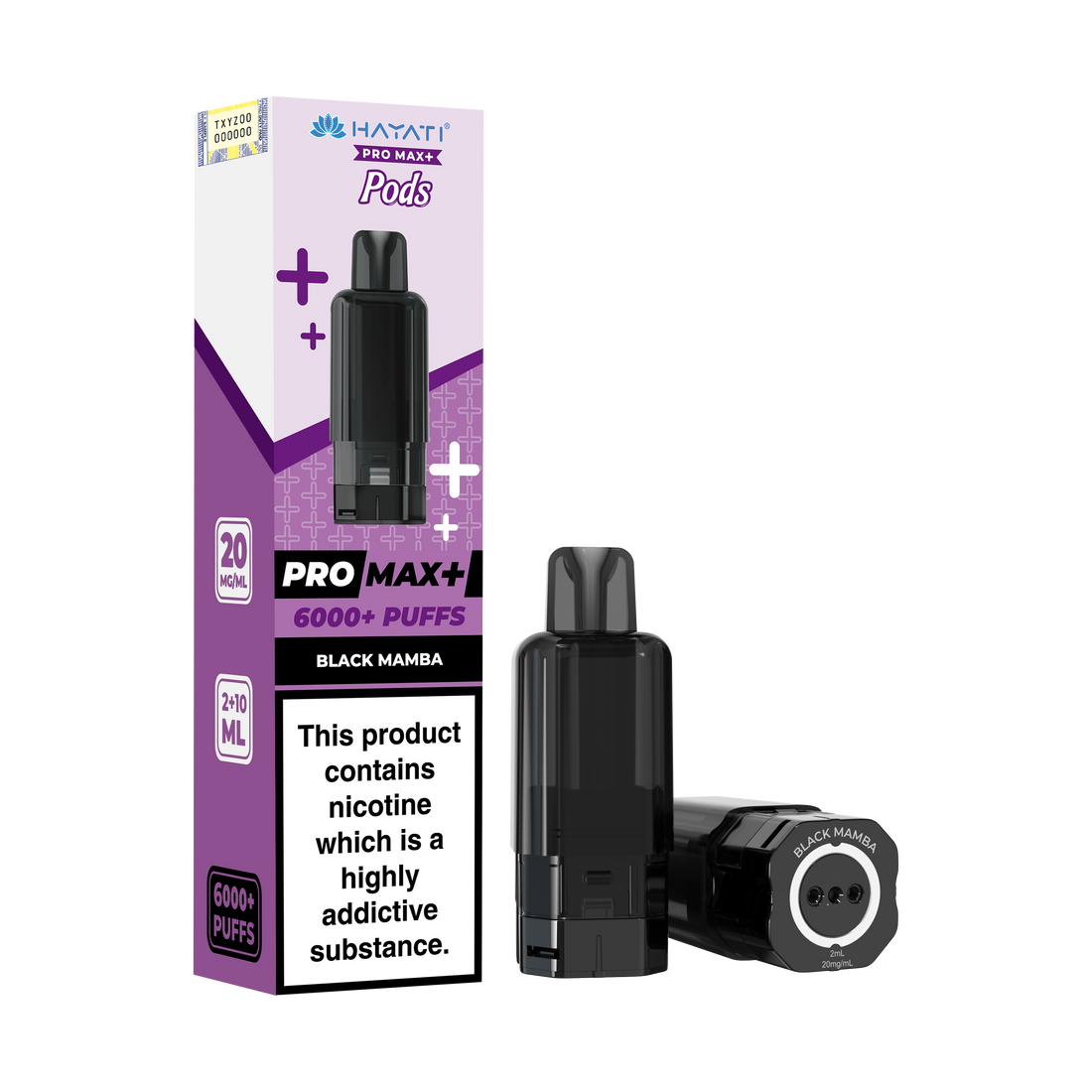 Hayati Pro Max+ 6K Prefilled Pods 20mg | UK Duty Stamped