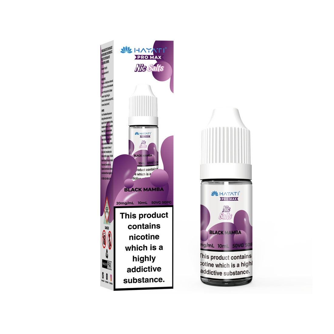 Hayati® Pro Max Nic Salts (20mg)