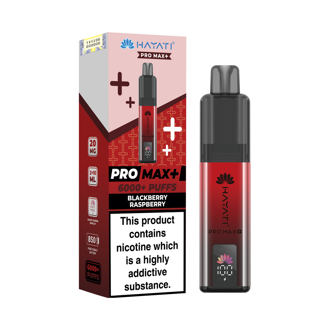 Hayati Pro Max+ 6K Prefilled Pod Kit 20mg | UK Duty Stamped