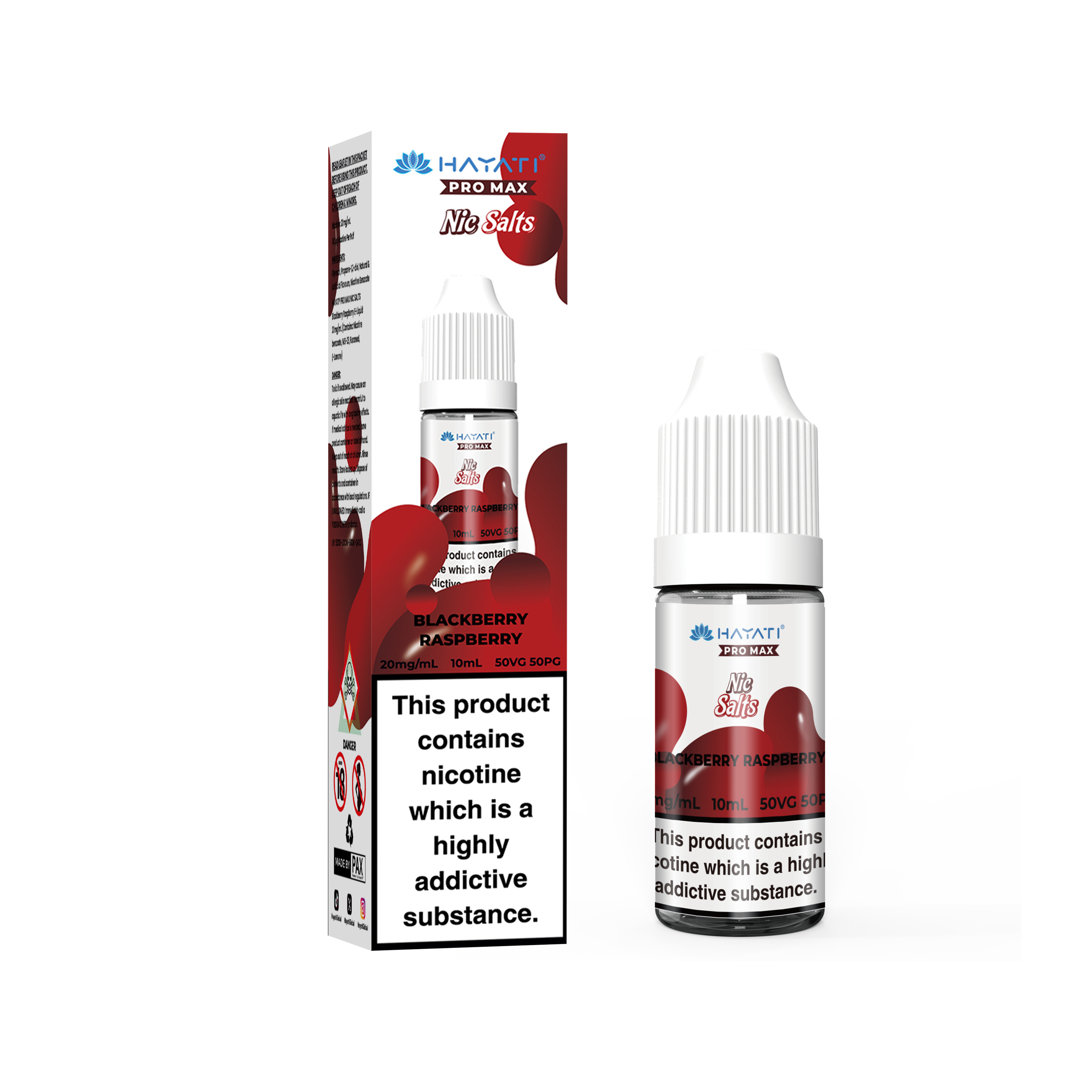 Hayati® Pro Max Nic Salts (20mg)