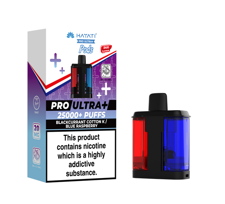Hayati® Pro Ultra+ 25K Prefilled Pods (20mg)