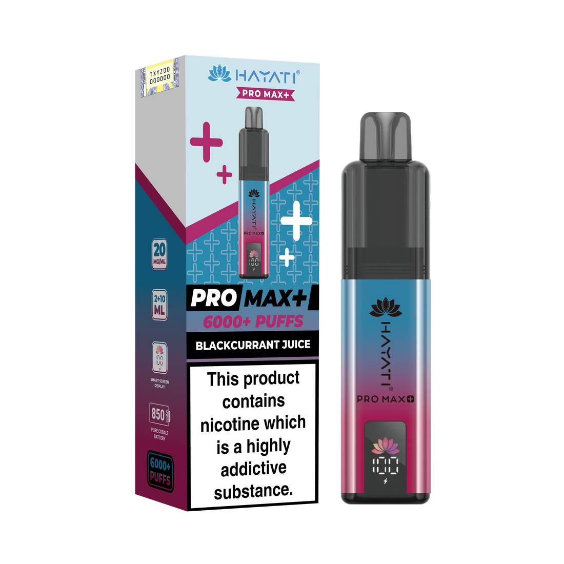 Hayati Pro Max+ 6K Prefilled Pod Kit 20mg | UK Duty Stamped