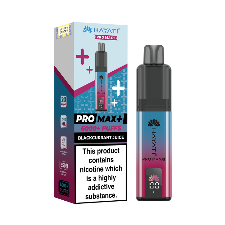 Hayati Pro Max+ 6K Prefilled Pod Kit 20mg | UK Duty Stamped
