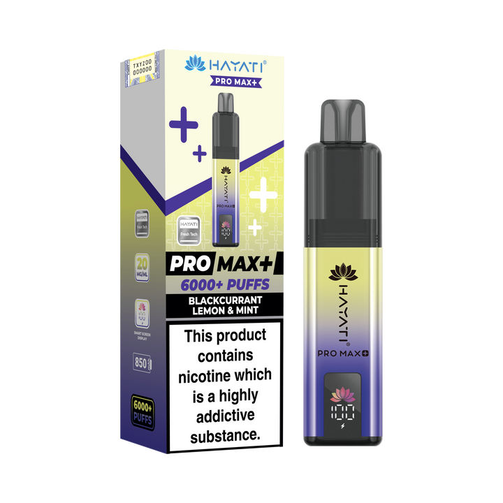 Hayati Pro Max+ 6K Prefilled Pod Kit 20mg | UK Duty Stamped