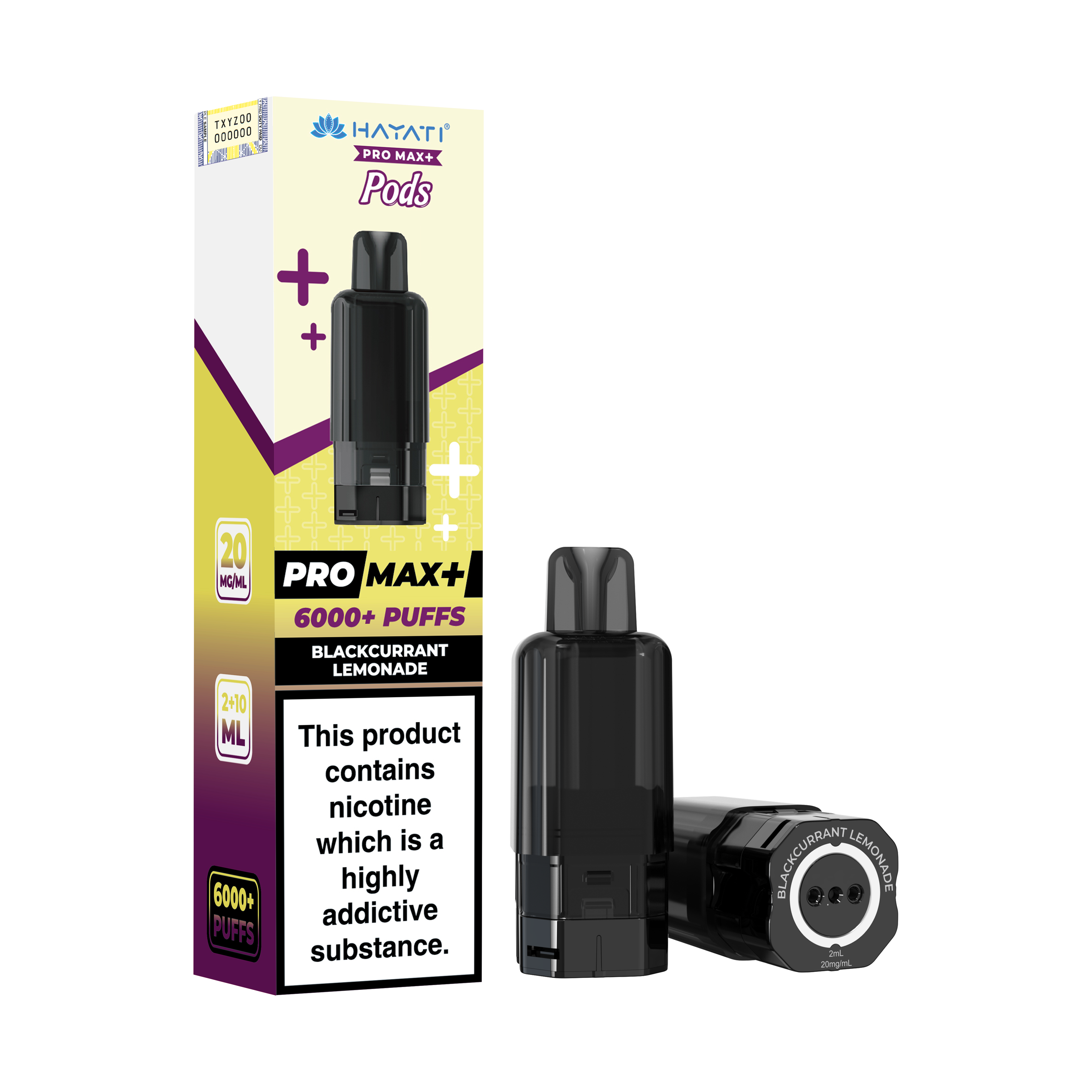 Hayati Pro Max+ 6K Prefilled Pods 20mg | UK Duty Stamped