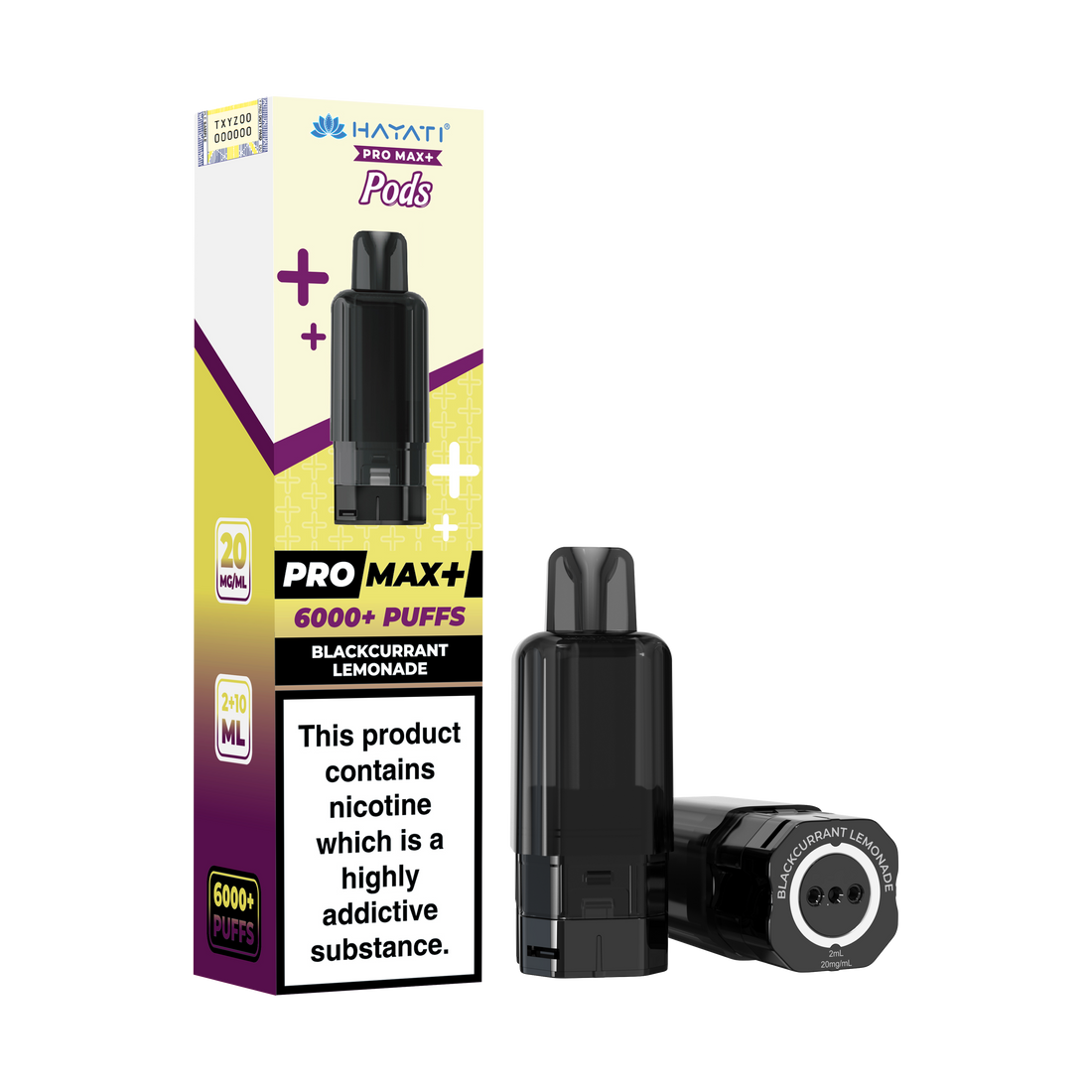 Hayati Pro Max+ 6K Prefilled Pods 20mg | UK Duty Stamped