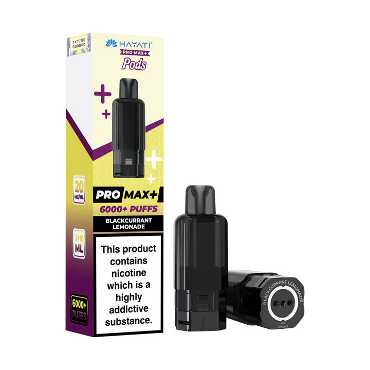 Hayati Pro Max+ 6K Prefilled Pods 20mg | UK Duty Stamped