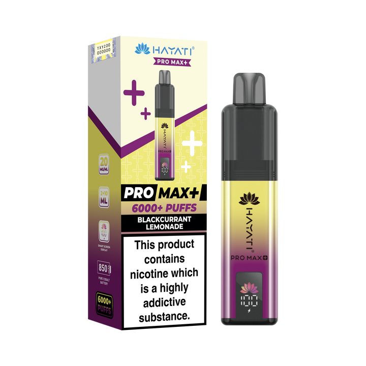 Hayati Pro Max+ 6K Prefilled Pod Kit 20mg | UK Duty Stamped