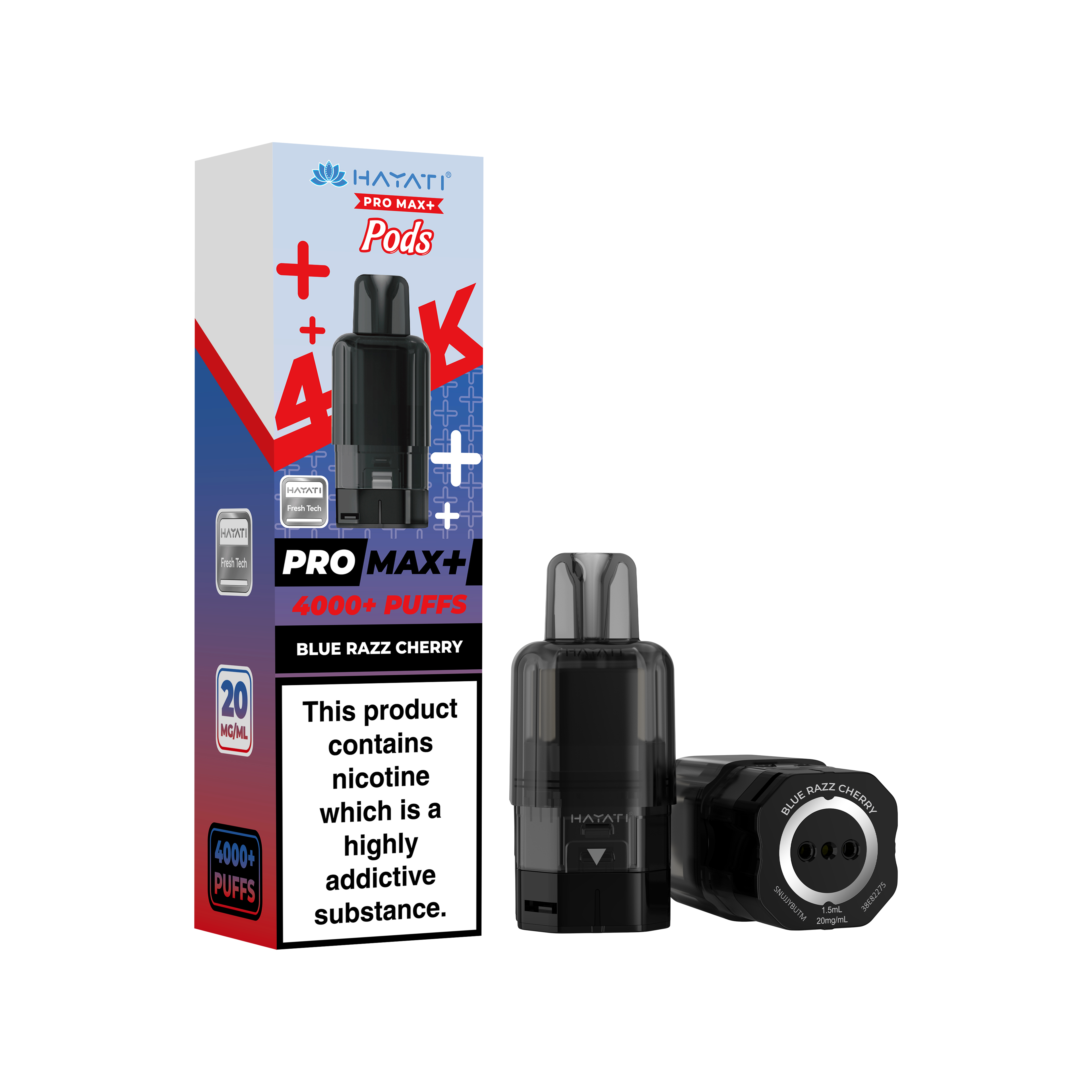 Hayati® Pro Max+ 4000+ Pods (20mg)