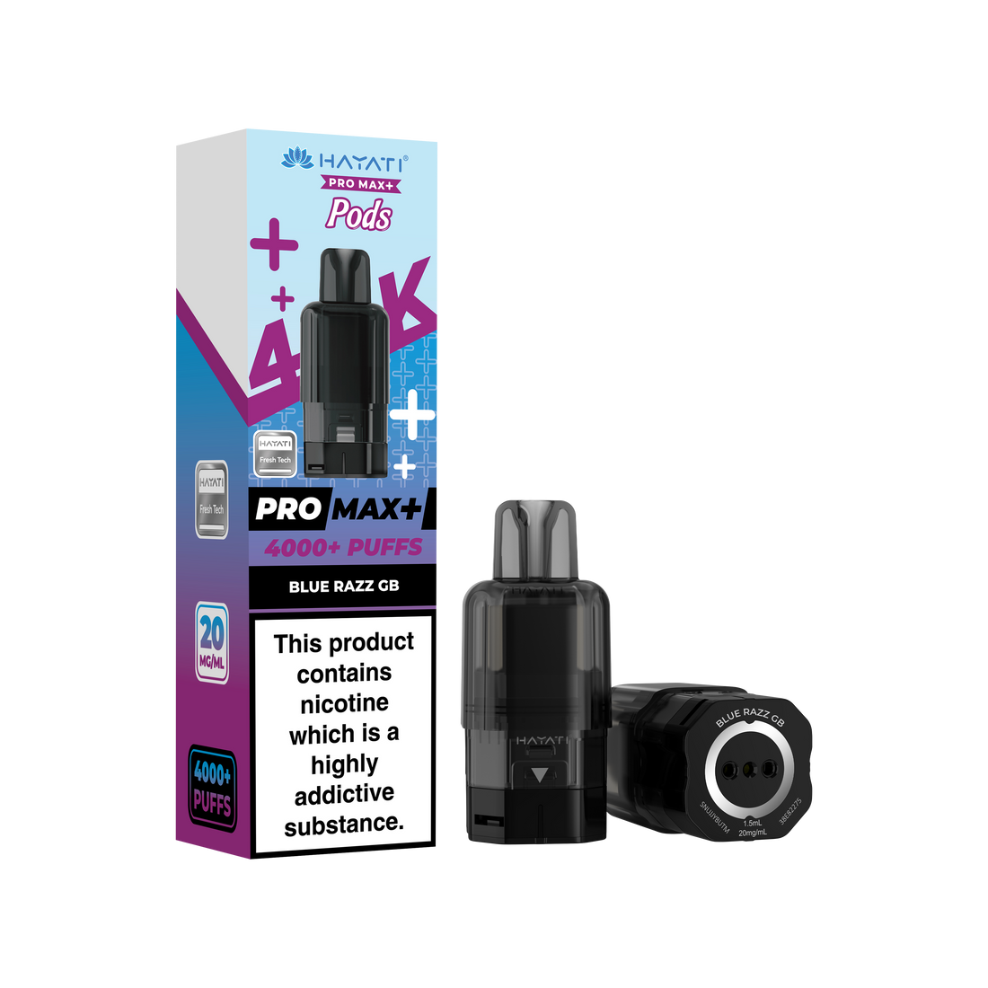 Hayati® Pro Max+ 4000+ Pods (20mg)