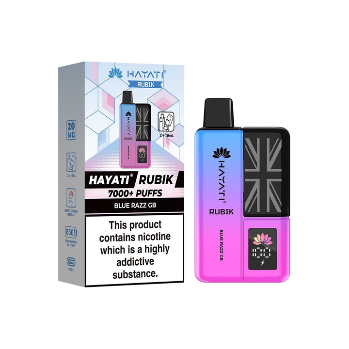 Hayati® Rubik Reusable Vape Kit (20mg)