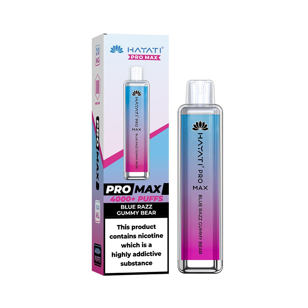Hayati® Pro Max Disposable 4000+ Vape Kit (0mg)