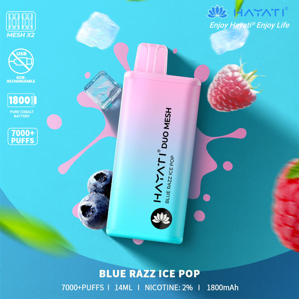Hayati® Duo Mesh 7000+ Vape Kit (20mg)