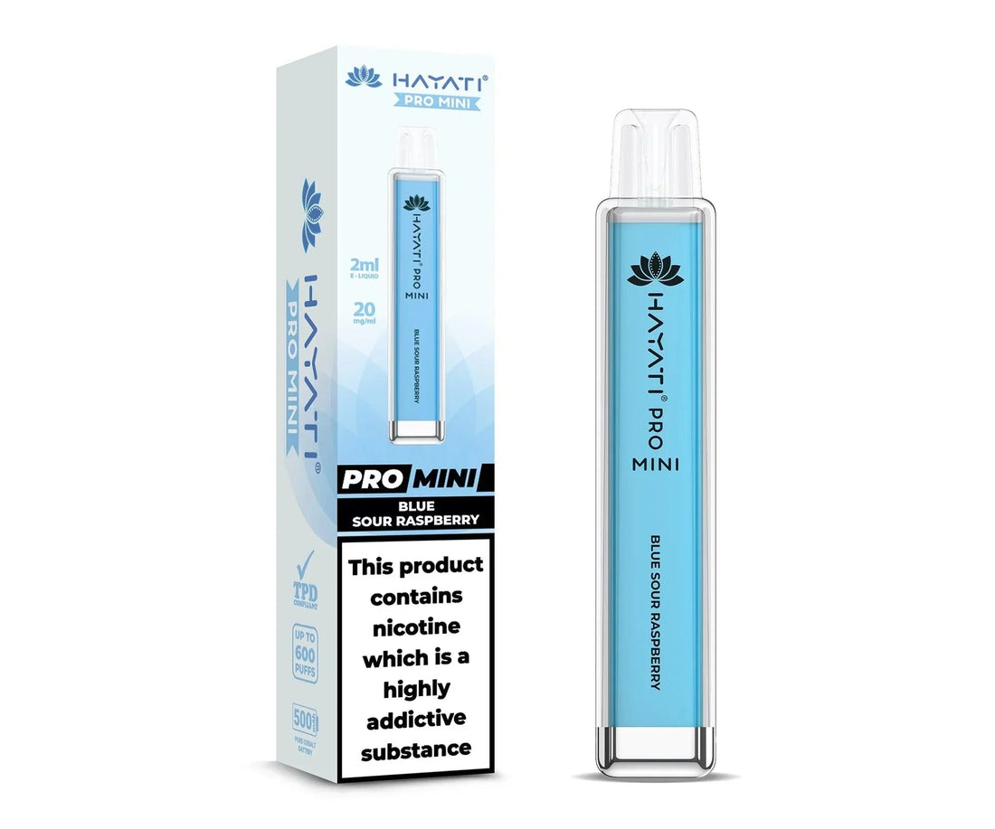 Hayati® Pro Mini 600+ Vape Kit (20mg)