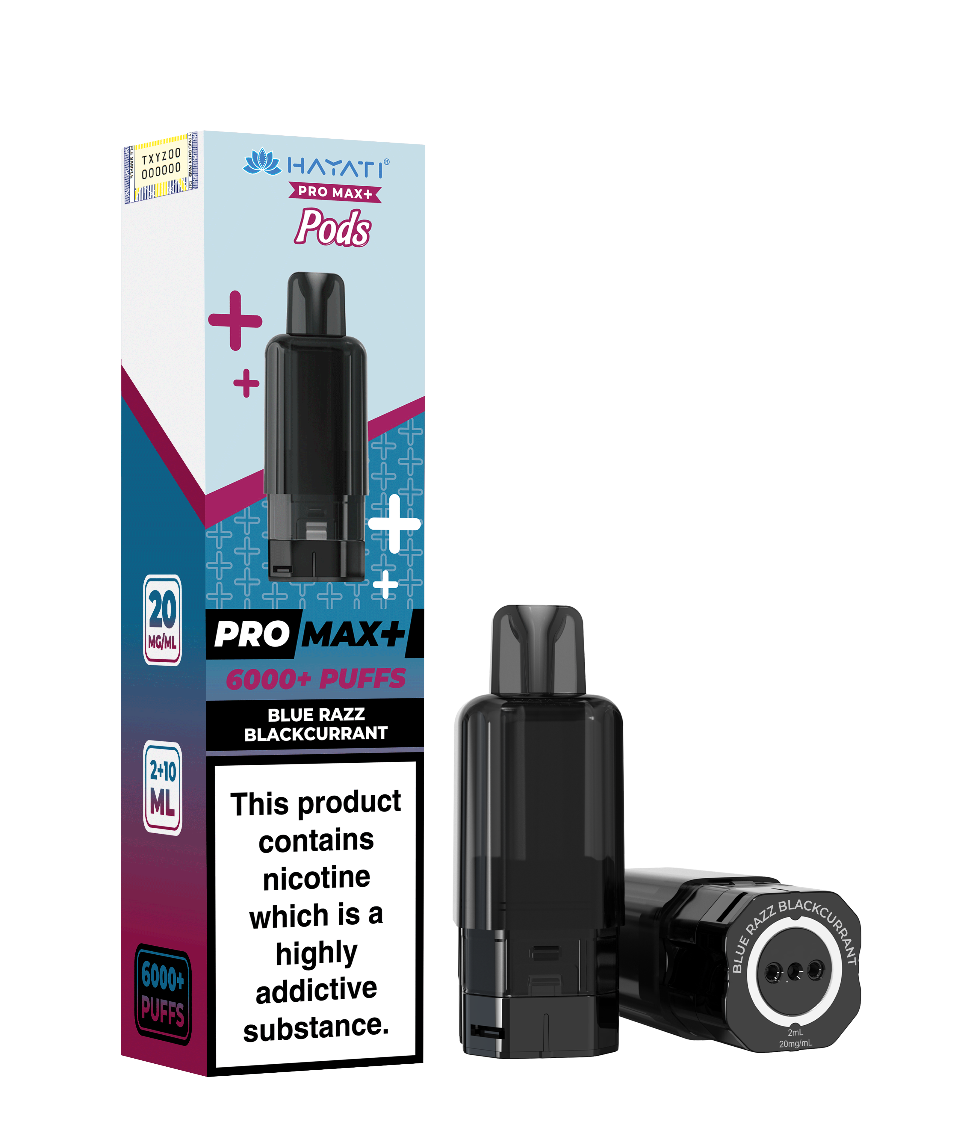 Hayati Pro Max+ 6K Prefilled Pods 20mg | UK Duty Stamped
