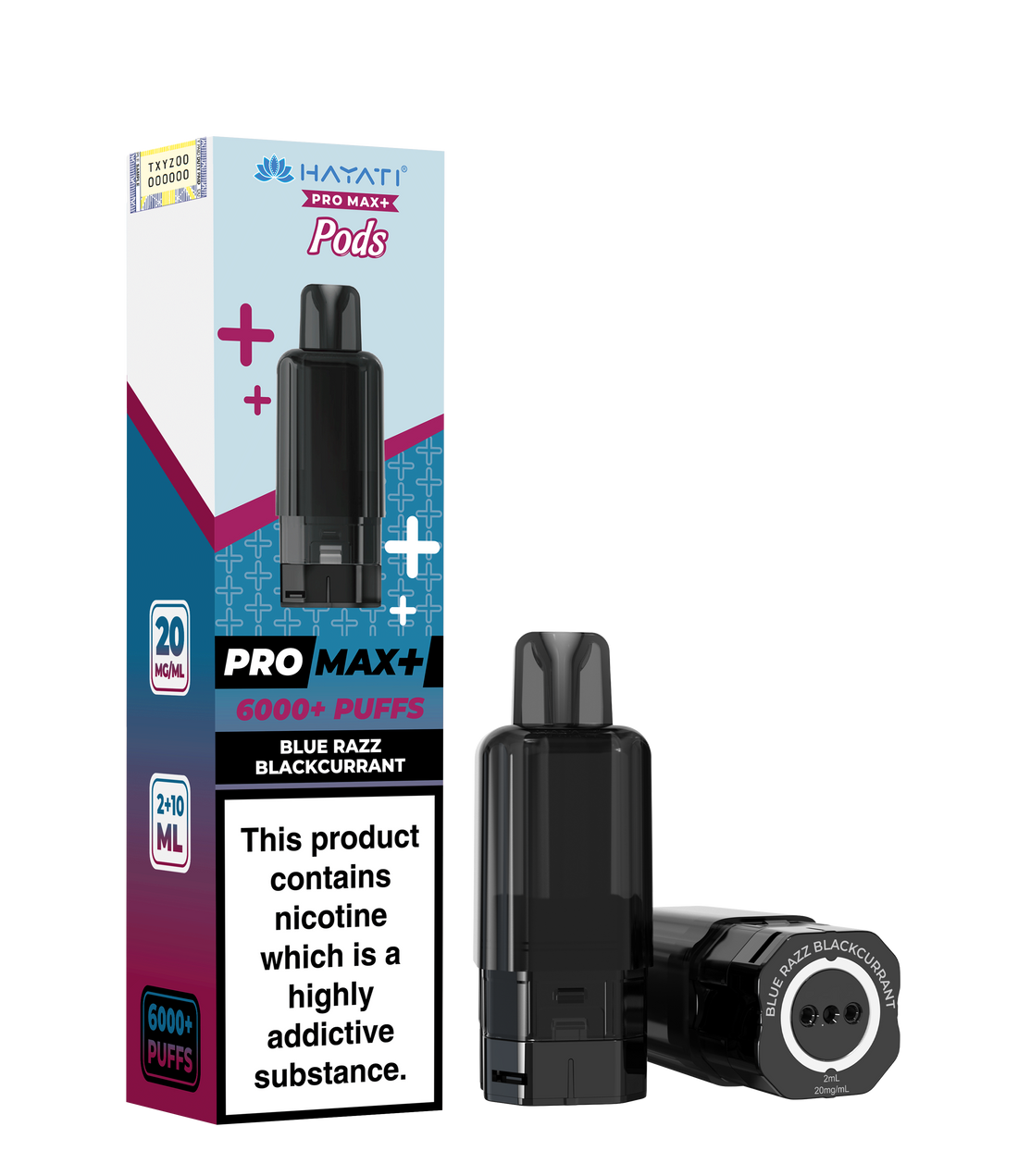 Hayati Pro Max+ 6K Prefilled Pods 20mg | UK Duty Stamped
