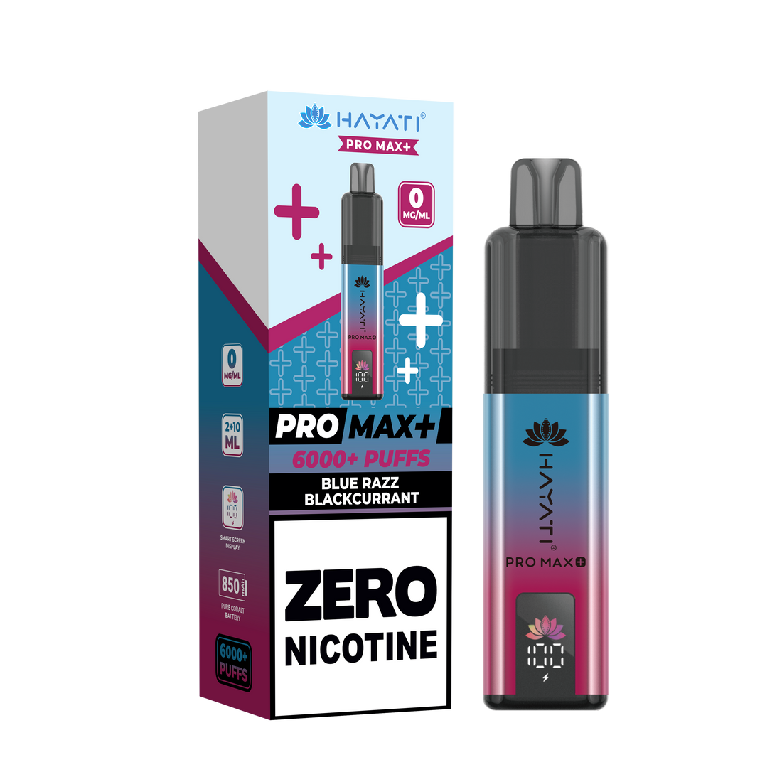 Hayati® Pro Max 6000 Plus Vape Kit ZERO (0mg)