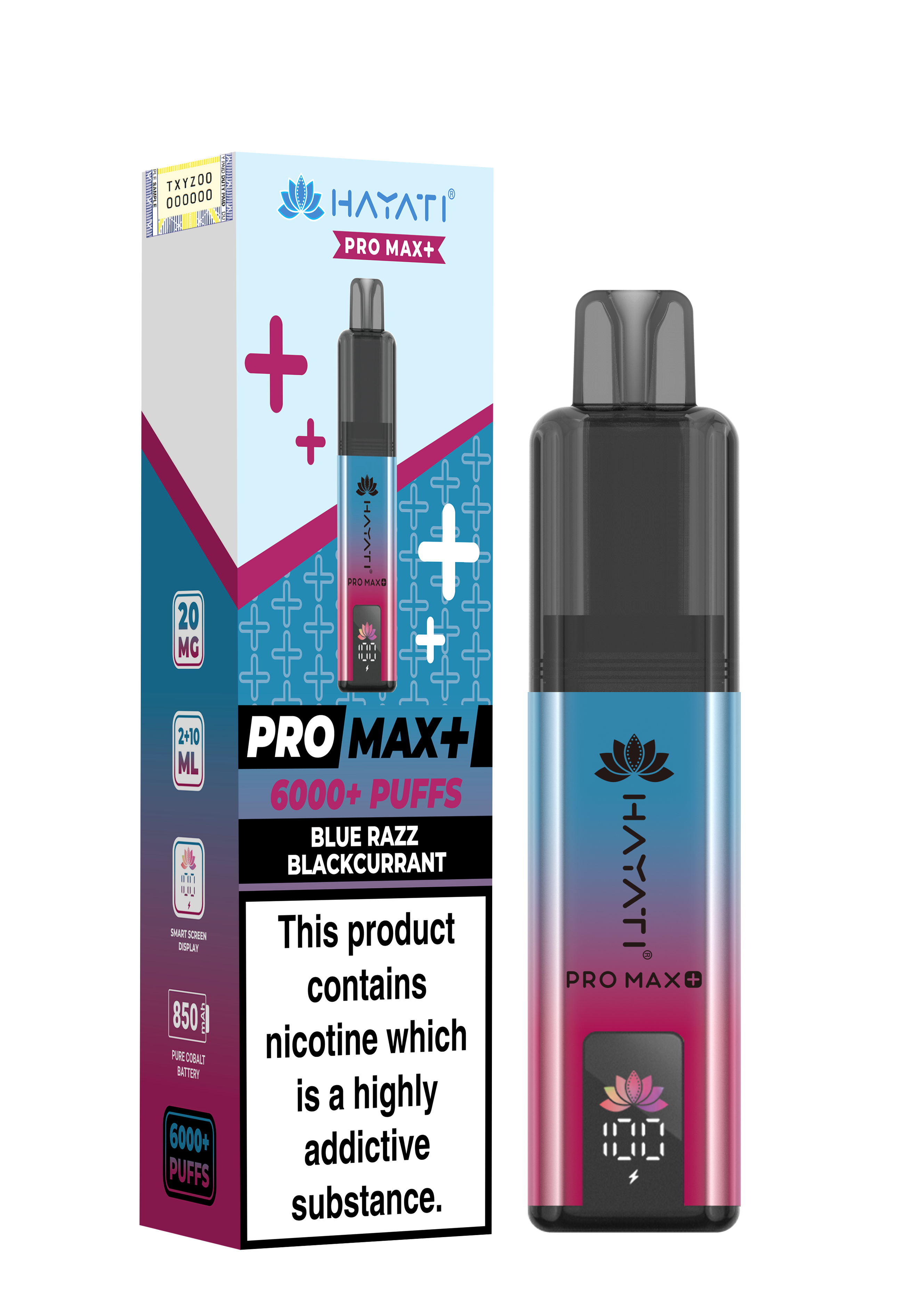 Hayati Pro Max+ 6K Prefilled Pod Kit 20mg | UK Duty Stamped