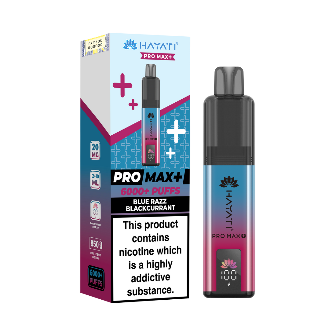 Hayati Pro Max+ 6K Prefilled Pod Kit 20mg | UK Duty Stamped
