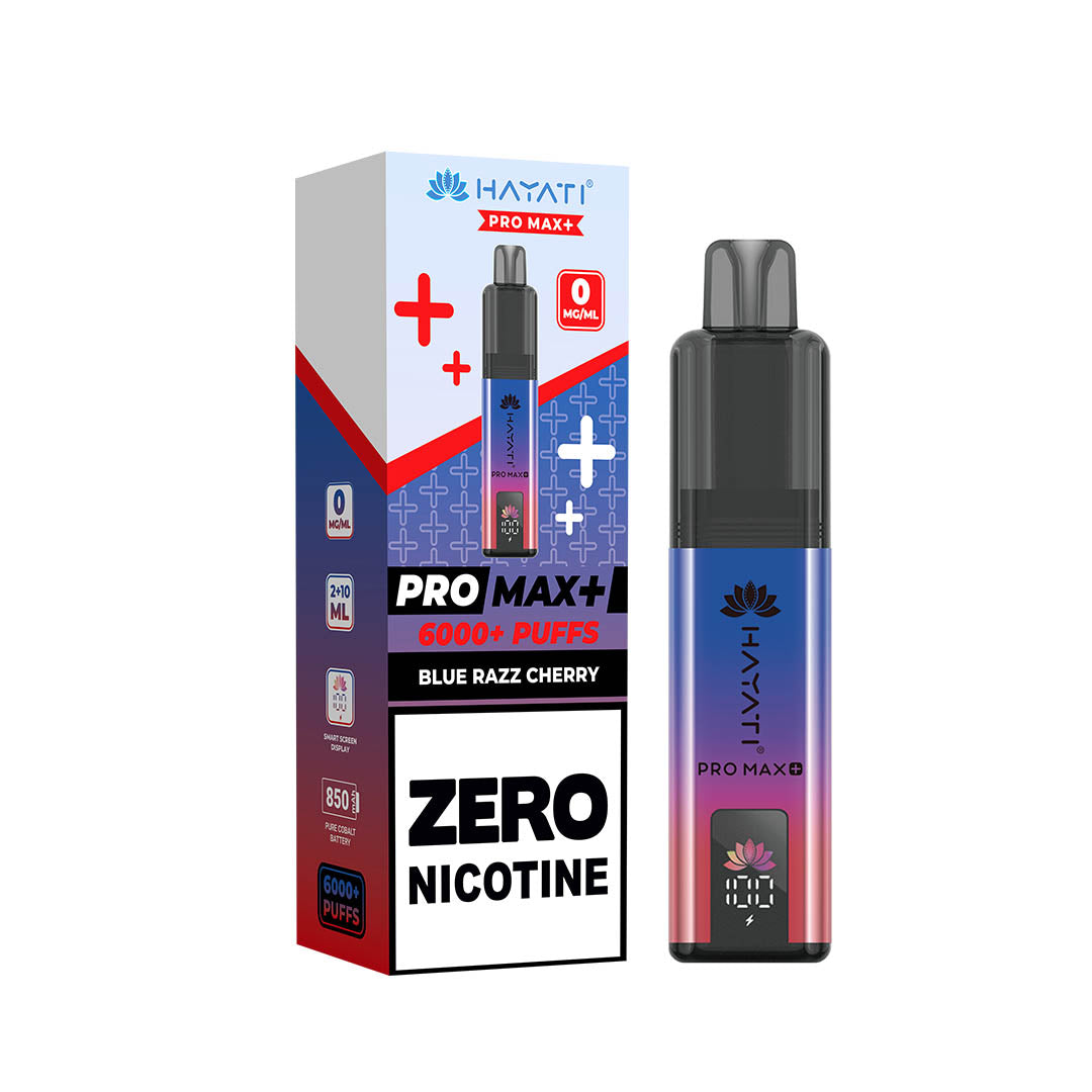 Hayati® Pro Max 6000 Plus Vape Kit ZERO (0mg)