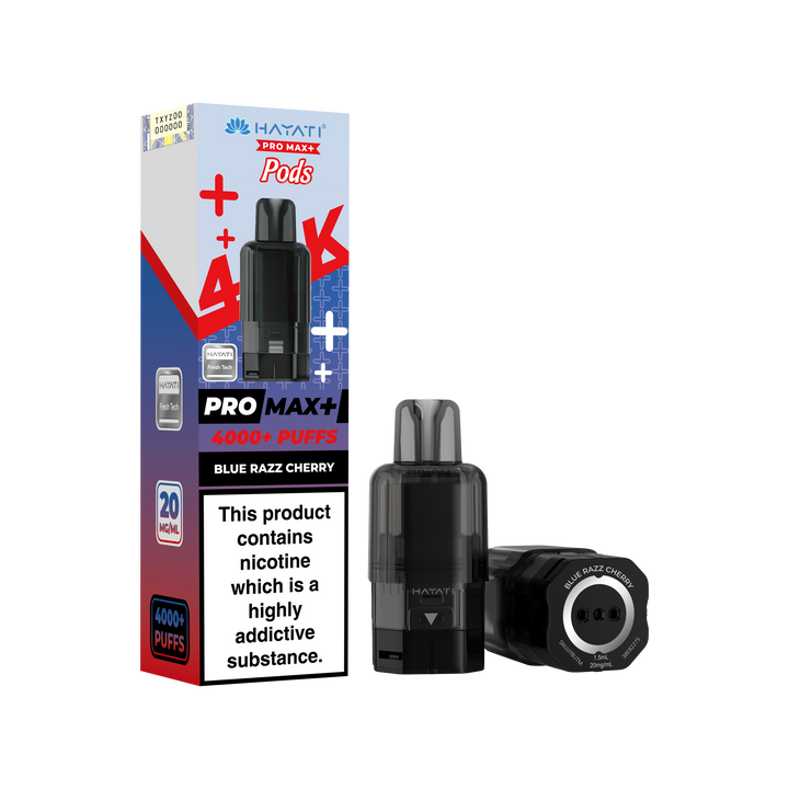 Hayati Pro Max+ 4K Prefilled Pods 20mg | UK Duty Stamped