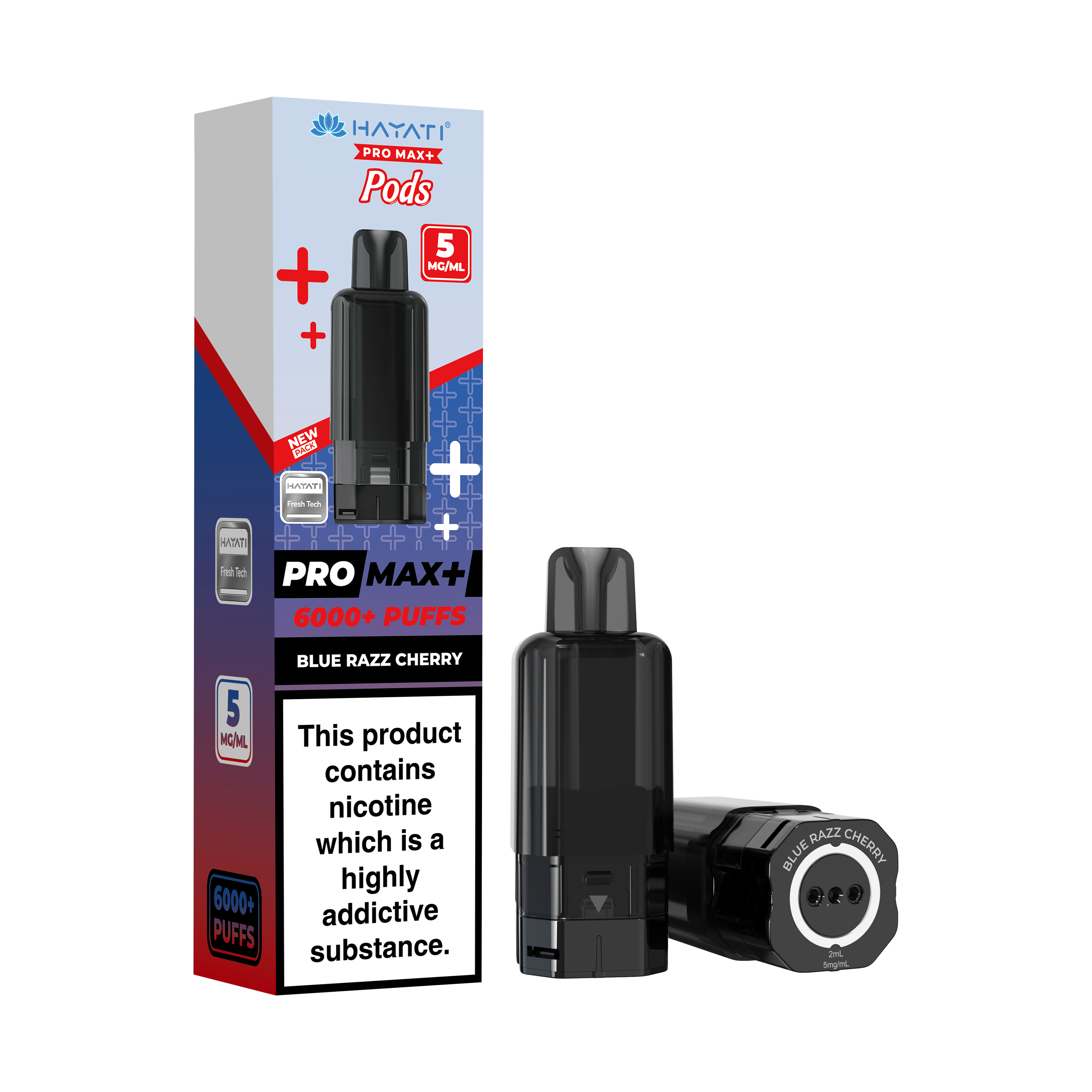 Hayati® Pro Max+ 6000+ Pods (5mg)