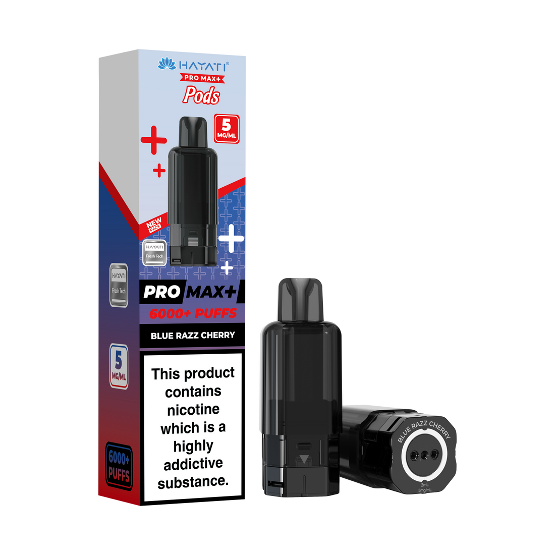 Hayati® Pro Max+ 6000+ Pods (5mg)