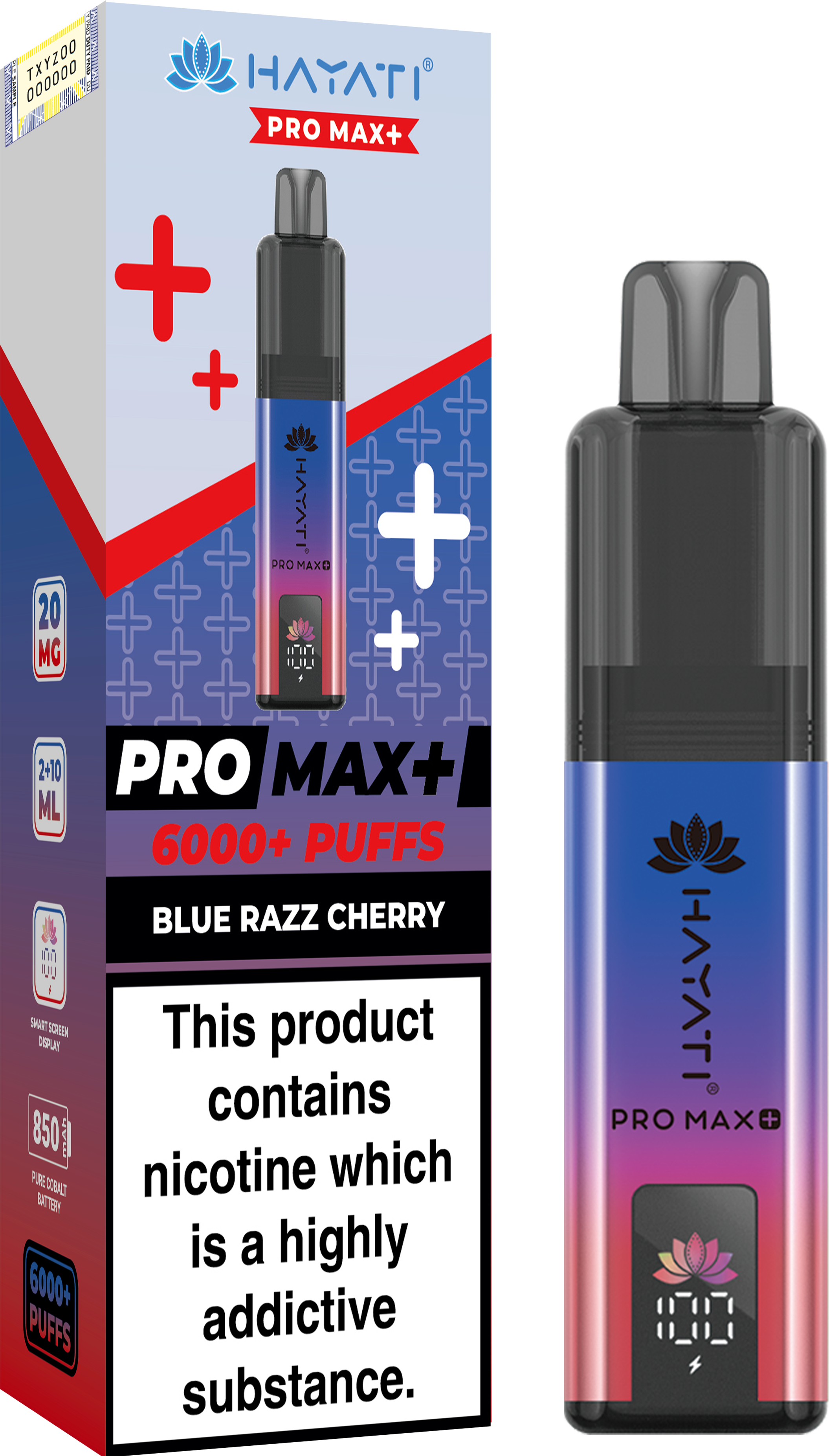 Hayati Pro Max+ 6K Prefilled Pod Kit 20mg | UK Duty Stamped