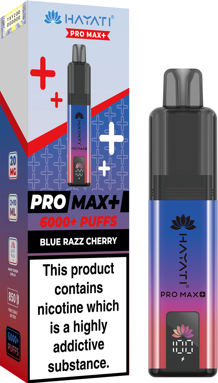 Hayati Pro Max+ 6K Prefilled Pod Kit 20mg | UK Duty Stamped