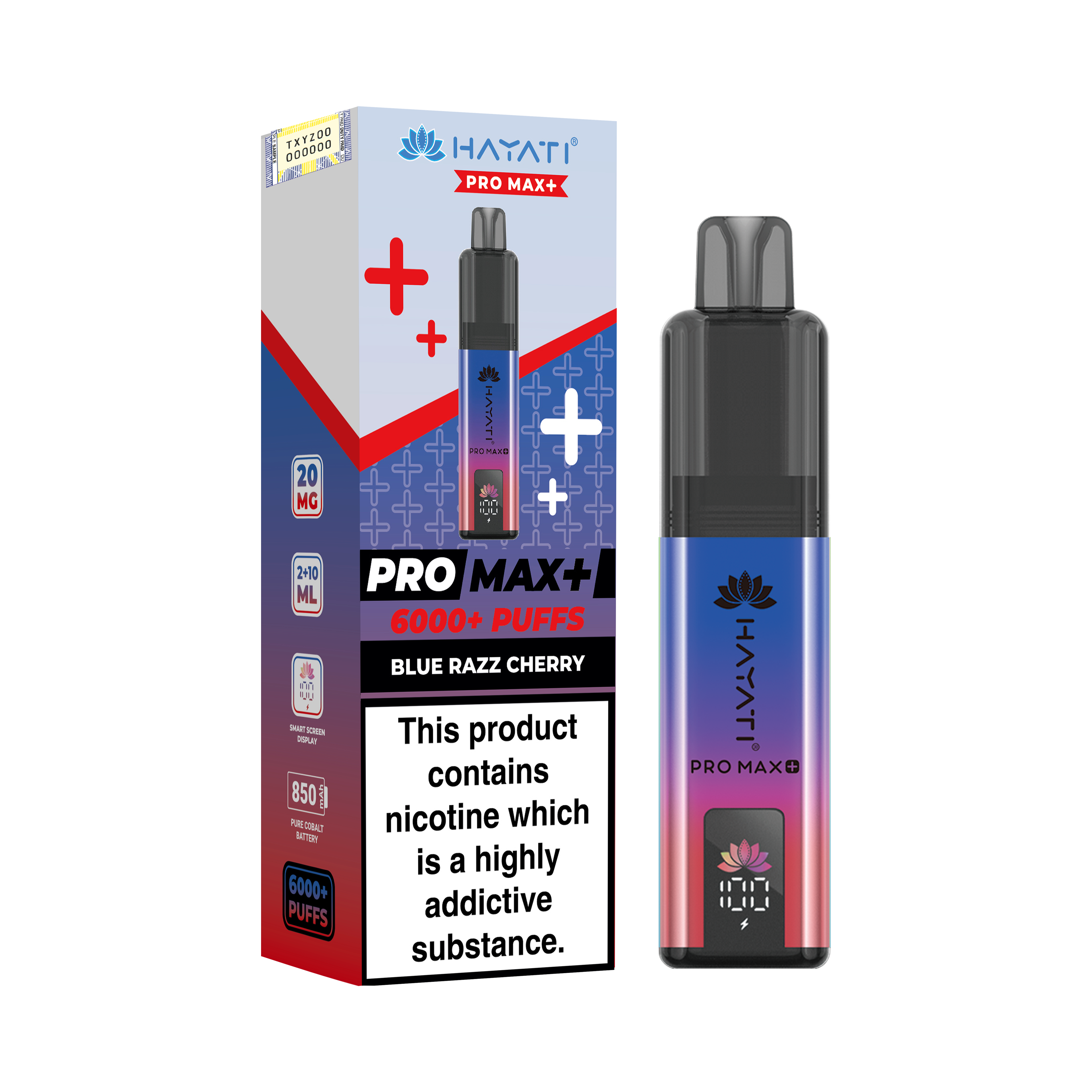 Hayati Pro Max+ 6K Prefilled Pod Kit 20mg | UK Duty Stamped