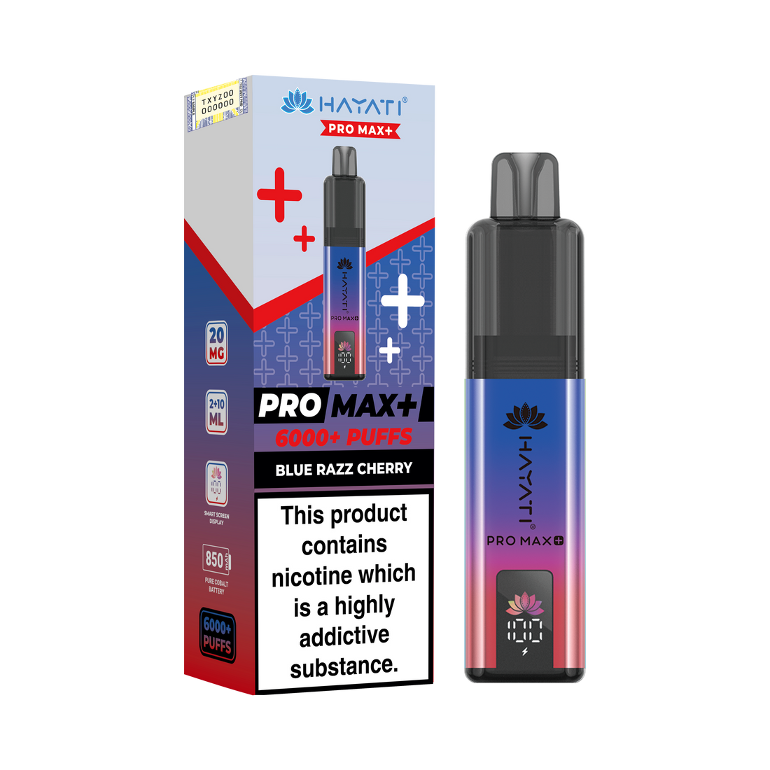 Hayati Pro Max+ 6K Prefilled Pod Kit 20mg | UK Duty Stamped