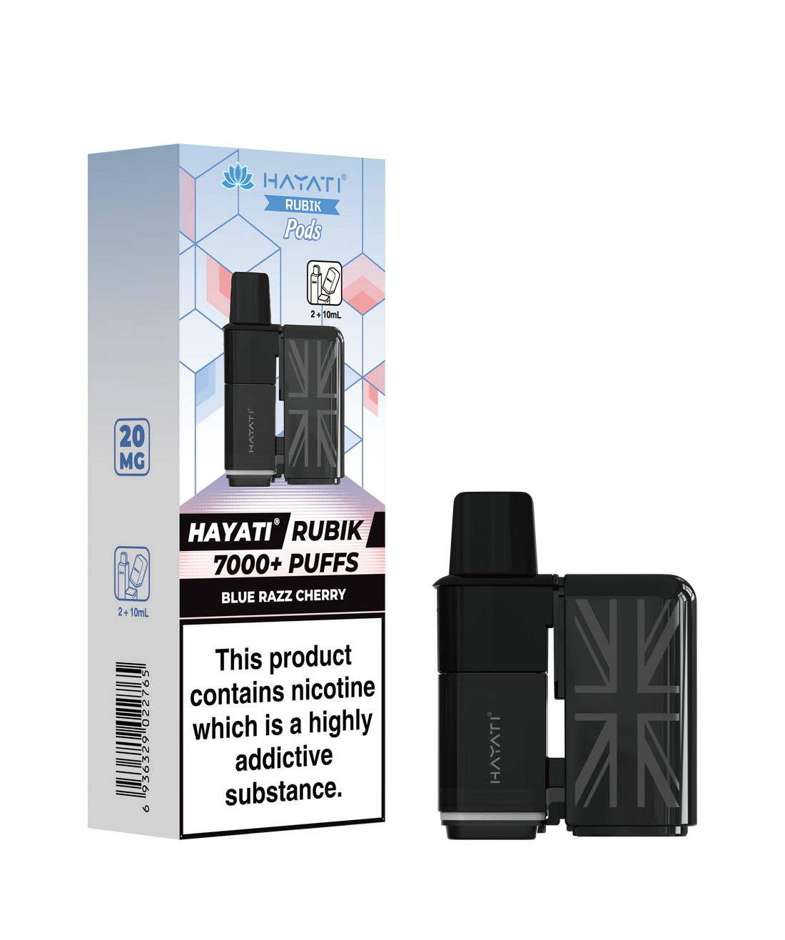 Hayati® Rubik Refillable Pods (20mg)