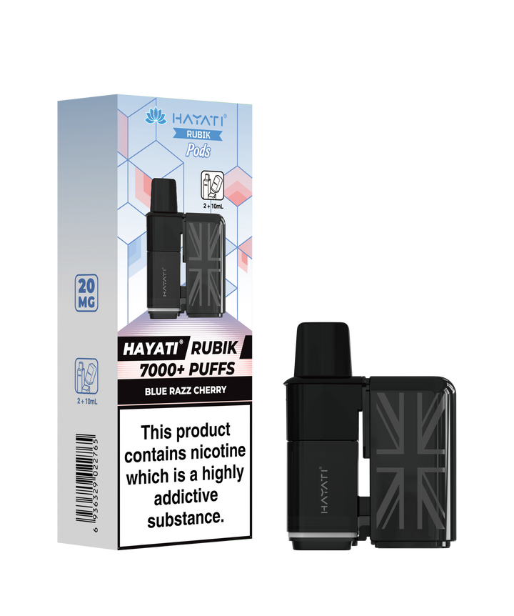 Hayati® Rubik Refillable Pods (20mg)
