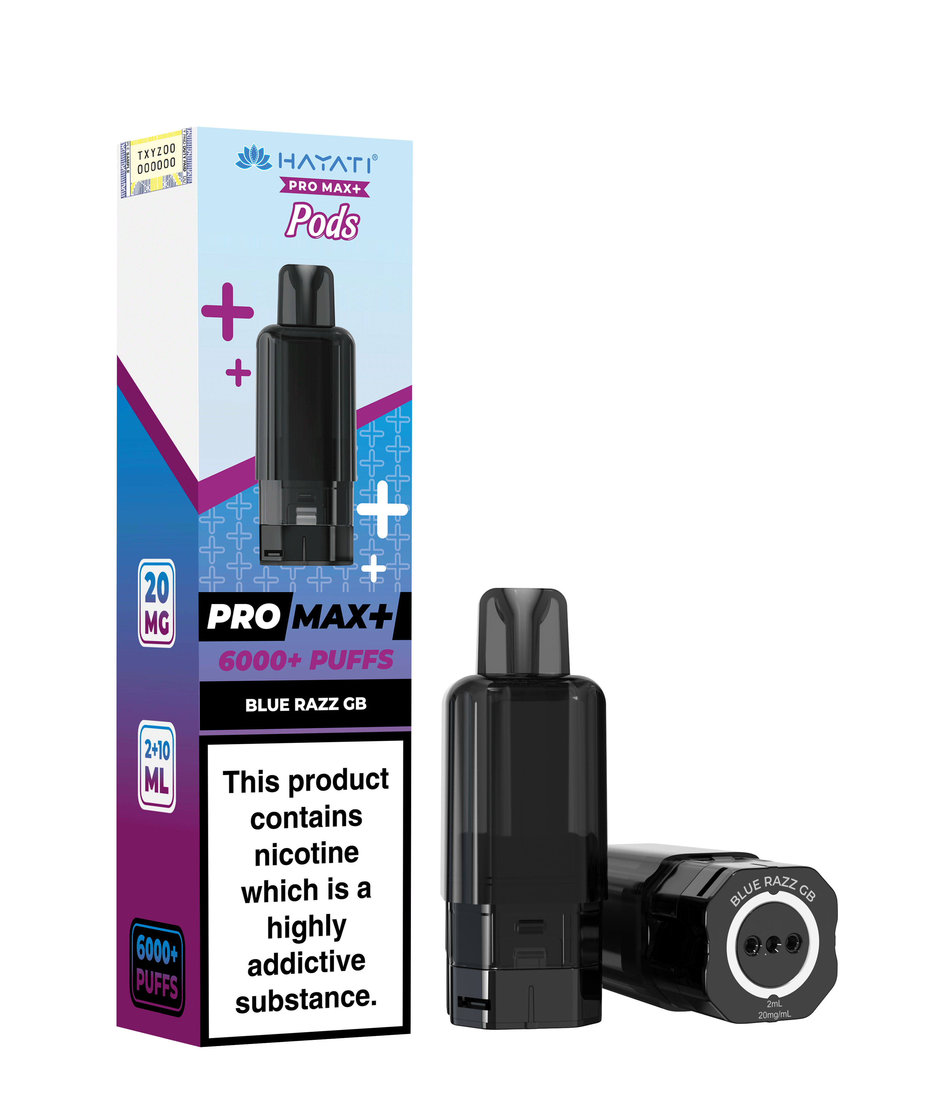 Hayati Pro Max+ 6K Prefilled Pods 20mg | UK Duty Stamped