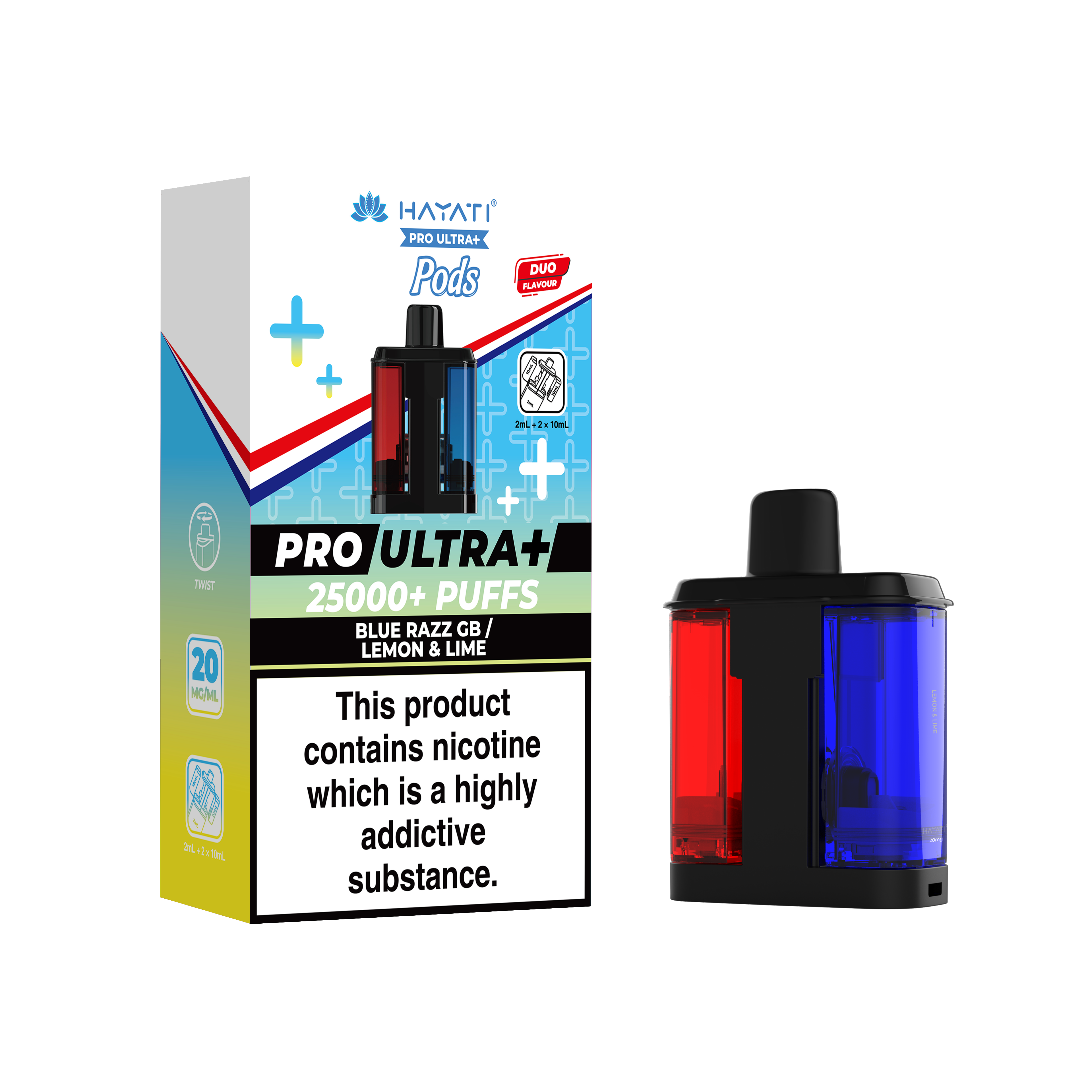 Blue Razz GB / Lemon & Lime